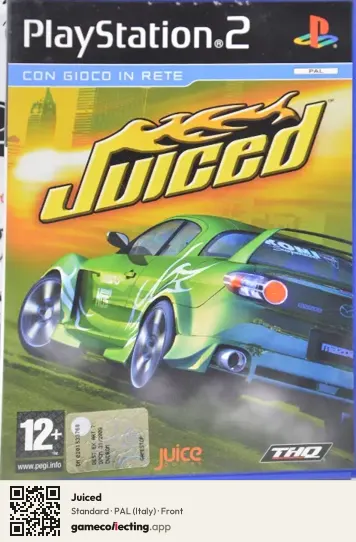 Juiced PlayStation 2, Italy box front