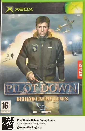 Pilot Down: Behind Enemy Lines Xbox, Italy box front