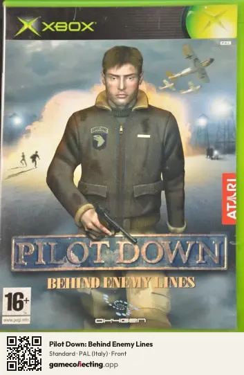 Pilot Down: Behind Enemy Lines Xbox, Italy box front