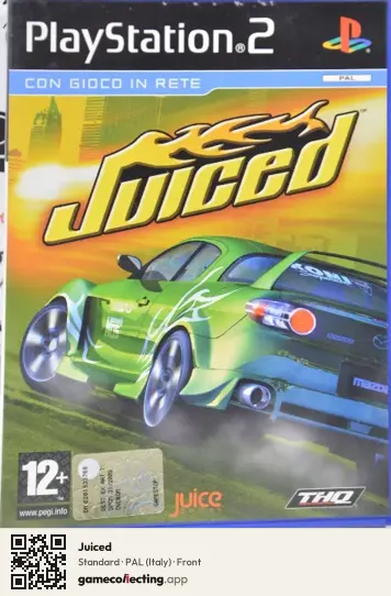 Juiced PlayStation 2, Italy box front