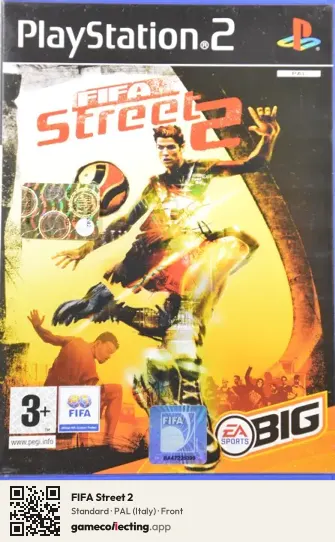 FIFA Street 2 PlayStation 2, Italy box front