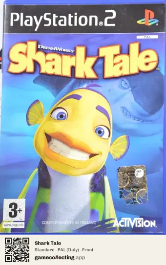 Shark Tale PlayStation 2, Italy box front