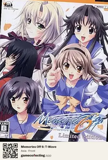 Memories Off 6: T-Wave PlayStation 2, Asia box front