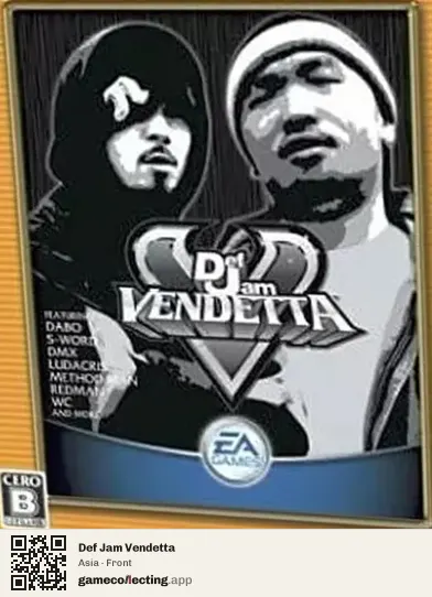 Def Jam Vendetta PlayStation 2, Asia box front