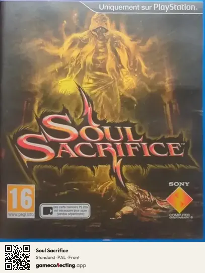 Soul Sacrifice PlayStation Vita, PAL box front