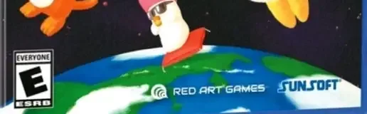 Ufouria: The Saga 2, the ESRB box on its front
