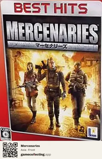 Mercenaries PlayStation 2, Asia box front