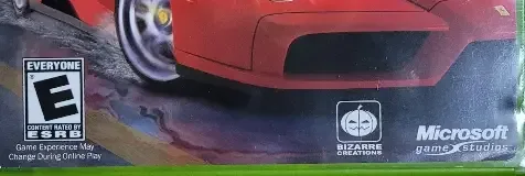 Project Gotham Racing 2, the ESRB box on its front