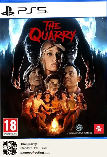The Quarry PlayStation 5, PAL box front