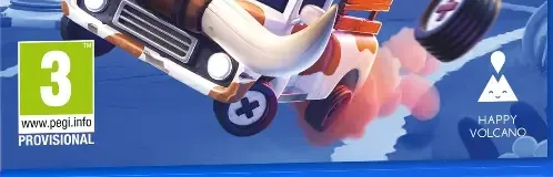 You Suck at Parking, the PEGI square on its front
