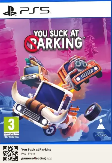 You Suck at Parking PlayStation 5, PAL box front