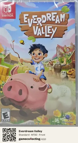 Everdream Valley Nintendo Switch, NTSC box front