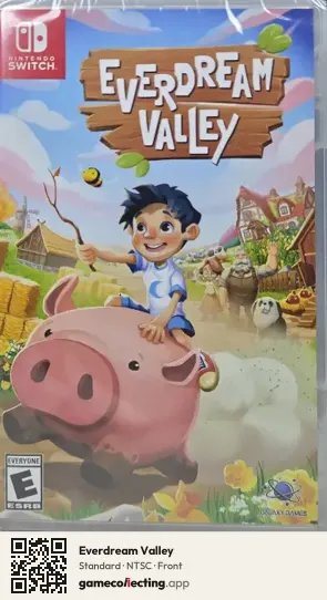 Everdream Valley Nintendo Switch, NTSC box front
