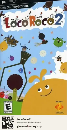 LocoRoco 2 PlayStation Portable, NTSC box front