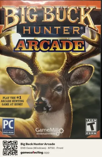 Big Buck Hunter Arcade Computer, NTSC box front