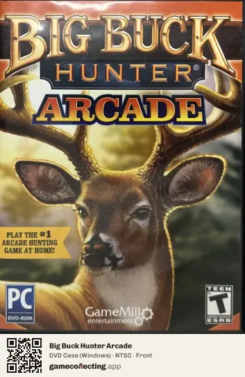 Big Buck Hunter Arcade Computer, NTSC box front
