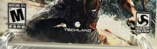 Dead Island, the ESRB box on its front