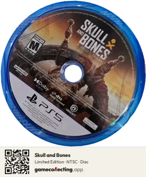 Skull and Bones PlayStation 5, NTSC disc