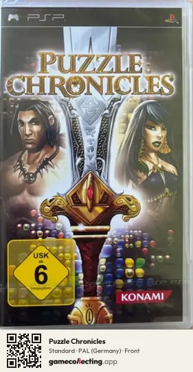 Puzzle Chronicles PlayStation Portable, Germany box front