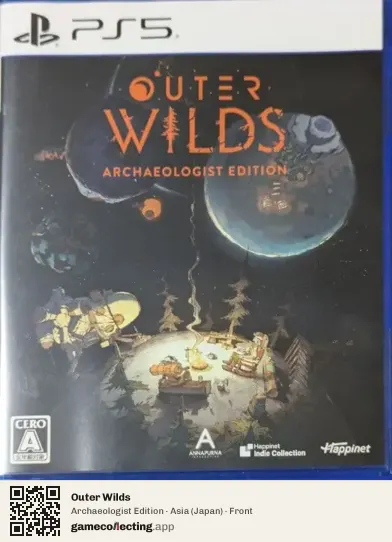 Outer Wilds PlayStation 5, Asia box front