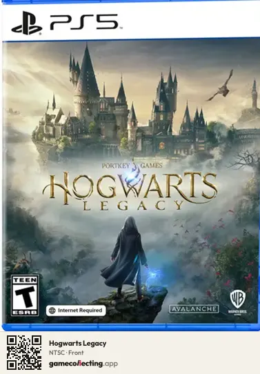 Hogwarts Legacy PlayStation 5, NTSC box front