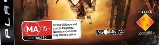 Resistance 2, the Australian classification mark on its front