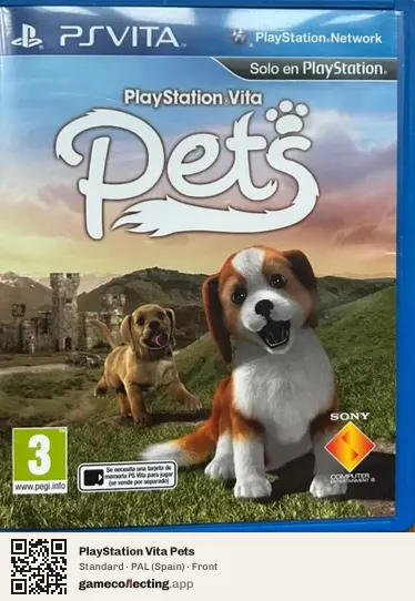 PlayStation Vita Pets PlayStation Vita, Spain box front