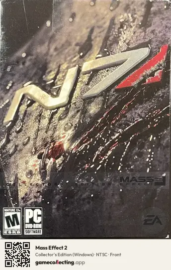 Mass Effect 2 Computer, NTSC box front