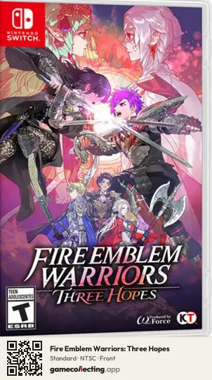 Fire Emblem Warriors: Three Hopes Nintendo Switch, NTSC box front