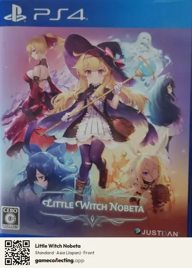 Little Witch Nobeta PlayStation 4, Asia box front