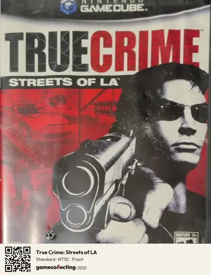 True Crime: Streets of LA Nintendo GameCube, NTSC box front