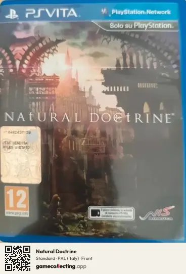 Natural Doctrine PlayStation Vita, Italy box front