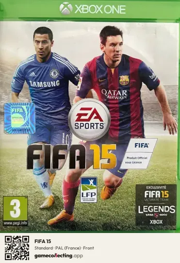 FIFA 15 Xbox One, France box front