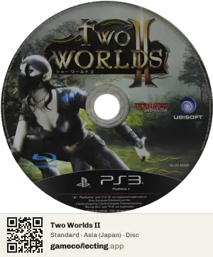 Two Worlds II PlayStation 3, Asia disc