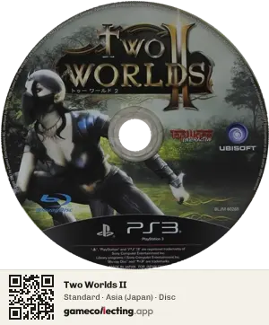 Two Worlds II PlayStation 3, Asia disc