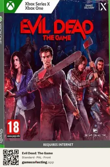 Evil Dead: The Game Xbox Series X, PAL box front