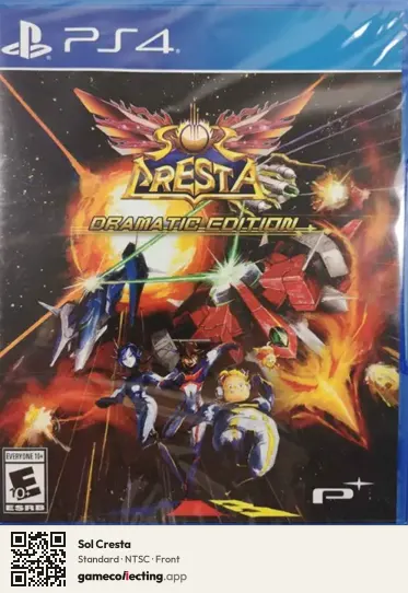 Sol Cresta PlayStation 4, NTSC box front