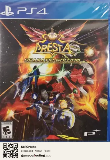 Sol Cresta PlayStation 4, NTSC box front