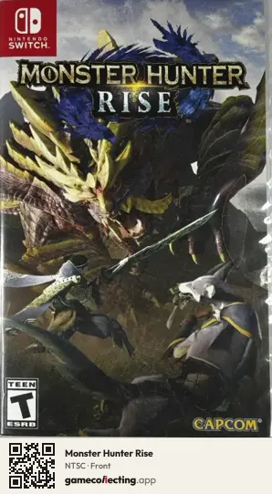 Monster Hunter Rise Nintendo Switch, NTSC box front
