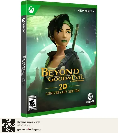 Beyond Good & Evil Xbox Series X, NTSC box front