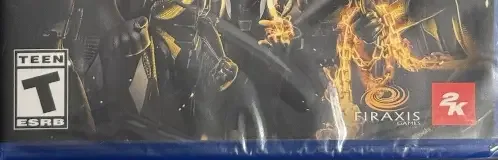Marvel Midnight Suns, the ESRB box on its front