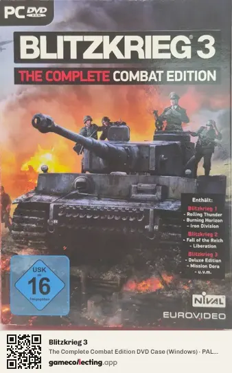 Blitzkrieg 3 Computer, Germany box front