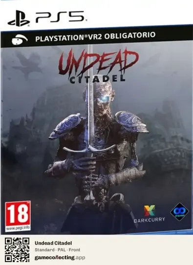 Undead Citadel PlayStation 5, PAL box front