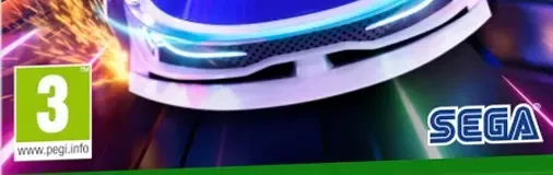 Sonic Racing: CrossWorlds, the PEGI square on its front