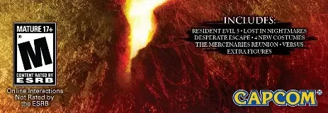 Resident Evil 5, the ESRB box on its front