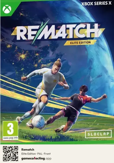 Rematch Xbox Series X, PAL box front