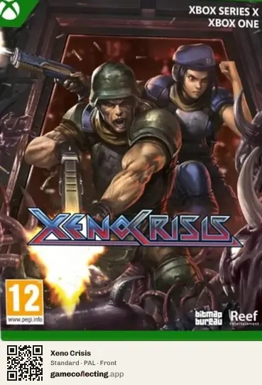 Xeno Crisis Xbox One, PAL box front