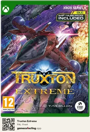 Truxton Extreme Xbox Series X, PAL box front