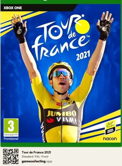 Tour de France 2021 Xbox One, PAL box front