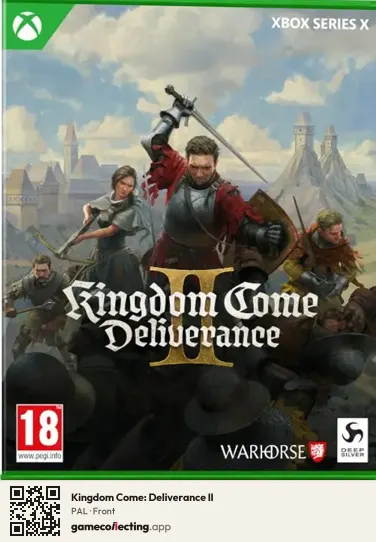Kingdom Come: Deliverance II Xbox Series X, PAL box front